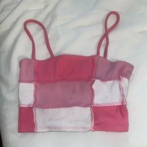 Stitched tank top